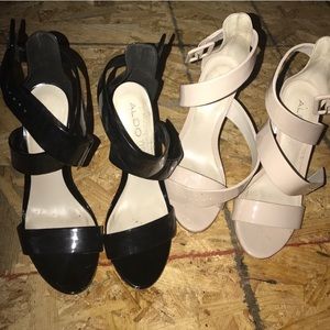 Aldo strap heels